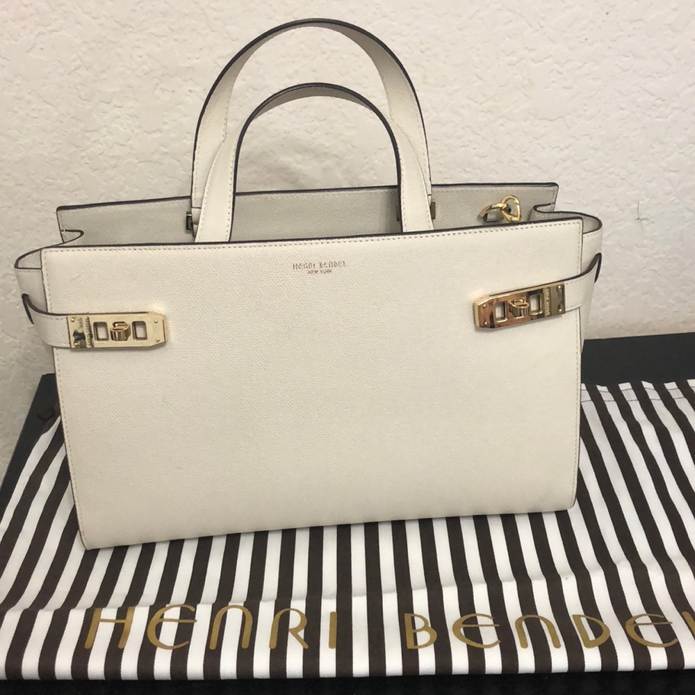 Henri Bendel uptown satchel handbag *brand new*